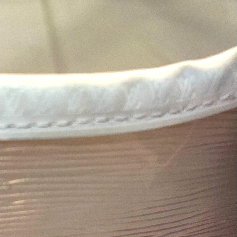 ❌SOLD❌  Louis Vuitton Epi Plage Clear Vinyl PVC & White Leather Tote Large - Picture 15 of 17